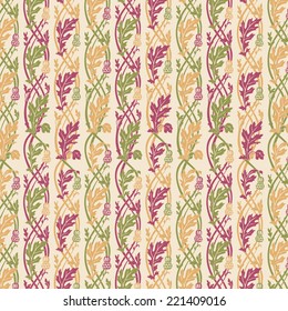 retro wallpaper - art nouveau