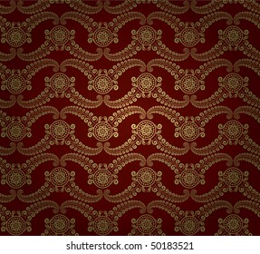 retro wallpaper seamless
