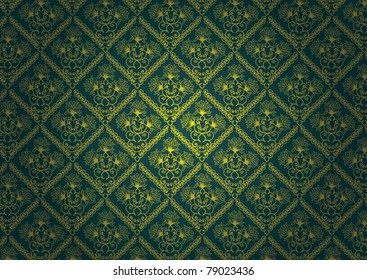retro wallpaper seamless