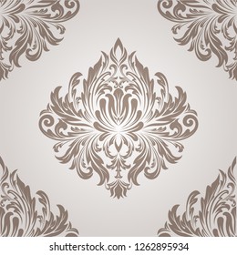 retro wallpaper and vintage seamless pattern for background, pattern in swatches