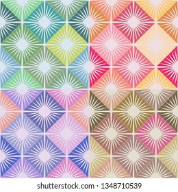 Retro wallpaper - Vintage vector pattern