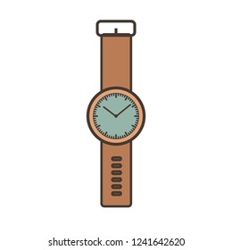 Retro watch Icon.Vector illustration.