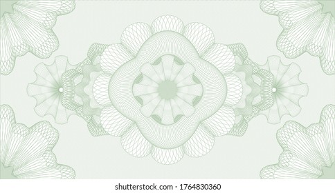 Retro watermark. wavy subtle curves. Vector illustration. Detailed design. 