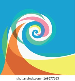 Retro Wave Background