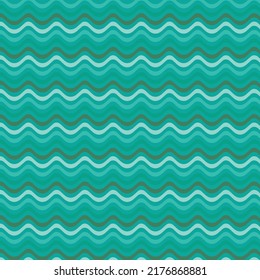 Fondo del Vector de Patrón de Onda Retro Geométrica sin Marea
