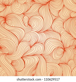 Retro waves texture (seamless pattern)