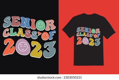 Retro wavy tshirt design vector file.