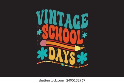 Retro wavy t-shirt unique design and vector groovy vibes modern vintage classic designs bold colors cool graphics funky designs, creative contemporary retro fashion statement font designer 