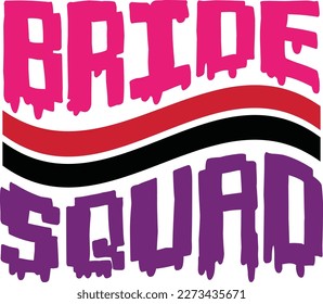 Retro Wedding T-shirt Design, Vector