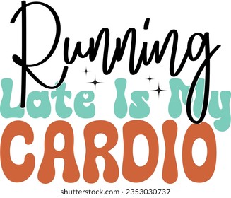 Retro Workout Gym Fitness Sublimation Typographic Design. Gymnastic Apparel Vector for Ready Printing on T-shirt and more.