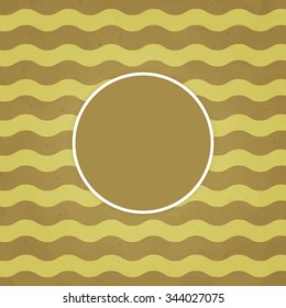 Retro yellow background with sunbursts. Vintage place for text. Vector. Eps 10.