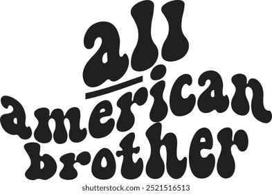 Retro,4th July,  Craft Design. T-shirt Design. Illustration