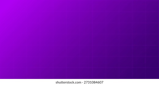 Fundo de vetor de grade roxo retro-futurista com um gradiente brilhante, ilustração vetorial 10 eps