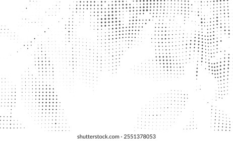 Retro-Inspired Halftone Texture, tree plant Vector Halftone for Decorative Use, Illustration halftone effect round shape. 