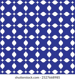 retro-inspired pattern with bold geometric shapes