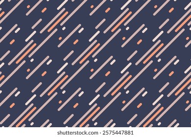 Retro-inspired striped pattern with bold lines and colourful design. Ideal for modern textile prints, wallpaper, or abstract vector backgrounds.