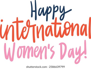 Retro-inspired Woman's Day vector with bold typography, abstract female shapes, and vibrant 70s color palette, perfect for unique and trendy T-shirts.
