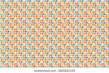 Retro-style abstract background with bold shapes and colorful colors