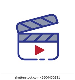 A retro-style video tape illustration, perfect for media and vintage-themed designs.
