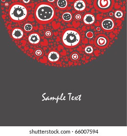 Retro-styled banner. vector illustration