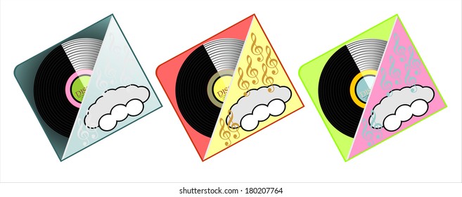 retro-styled vinyl