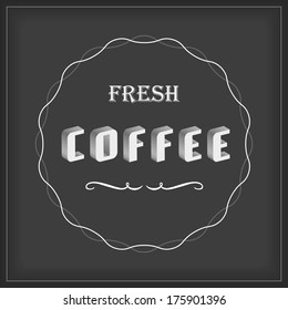 Retro-Vintage premium Coffee Background