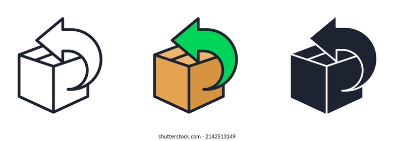 return icon symbol template for graphic and web design collection logo vector illustration