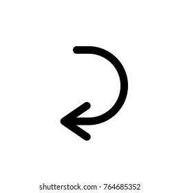 return icon vector
