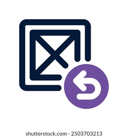 Icono de Vector de doble tono para su Sitio web, móvil, presentación y diseño de logotipo.