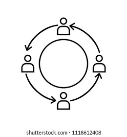 return marketing icon