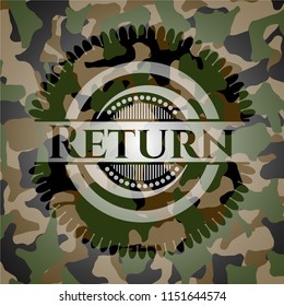 Return on camo texture