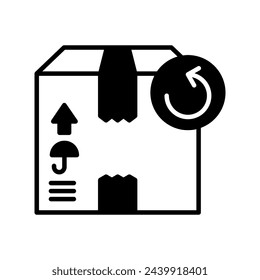 Return Order  icon in vector. Logotype
