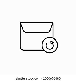 return package icon design isolated on white background. Vector illustration