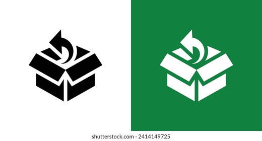 return package icon isolated , ecommerce delivery icon vector illustration