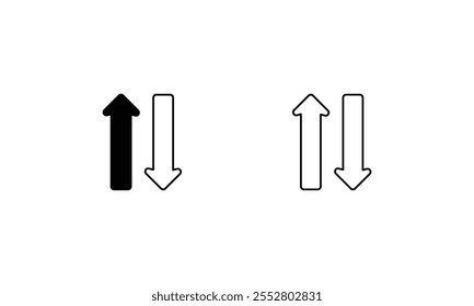 Ilustração de stock de ícone de vetor de retorno