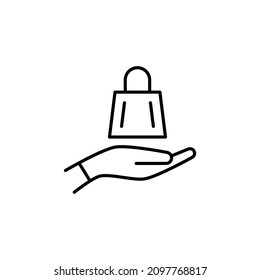 returns support icon in vector. Logotype