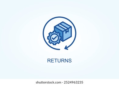 Devuelve el Vector o la ilustración del símbolo del logotipo