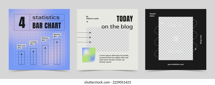 Retus Coach instagram post template - social media