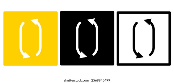 Retweet, Repost, Share Post Icon, simple flat style, illustration, logo sign symbol pictogram template, for ui or ux isolated on white for mobile app, editable