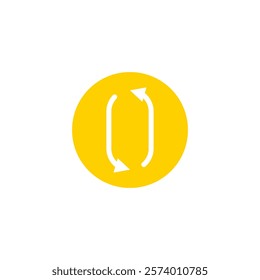 Retweet, Repost, Share Post Icon, simple flat style, illustration, logo sign symbol pictogram template, for ui or ux isolated on white for mobile app, editable