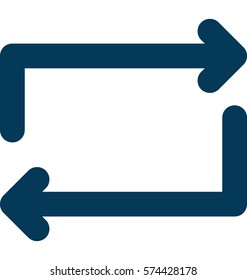Retweet Vector Icon