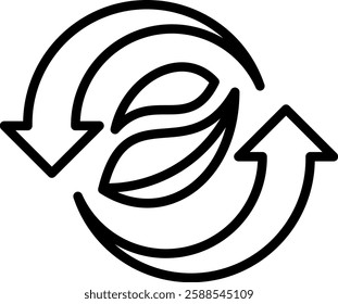 Reusable Icon Line Vector Illustration
