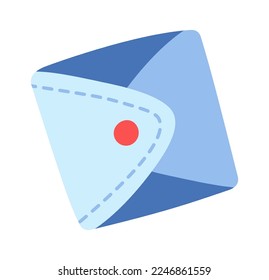 Reusable menstruation pod flat icon Female hygiene. Vector illustration