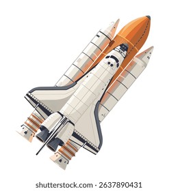 reusable spacecraft that launched like a rocket, maneuvered in Earth orbit like a spacecraft, and landed like an airplane. 