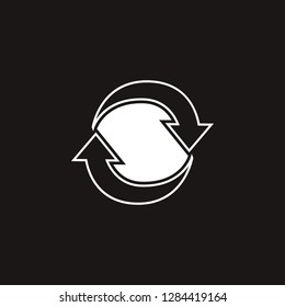 reuse icon. reuse vector design. sign design
