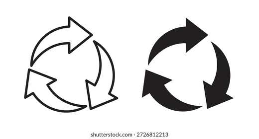 Colección de Vector de iconos de reutilización para Diseños web. iconos planos