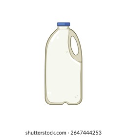 reutilizar garrafa de leite desenho plástico. reduzir reciclagem, aterro de descarte, contaminação durabilidade reutilizar garrafa de leite sinal plástico.