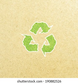 Reuse, reduce, recycle poster design on paper.