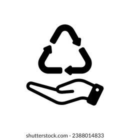 Wiederverwendung ( wiederverwendbar ), Wiederverwertung der Vektorsymbol