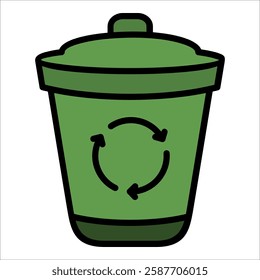 Reuse Trash Icon Element For Design